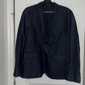 Men Sports Coat / Blazer - Claiborne 44R Slim Fit